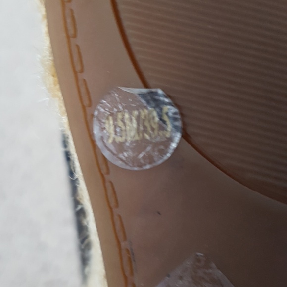 Lucky Brand leather wedge sandals size 9.5M - Picture 8 of 8